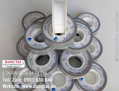Cao Su Non Chịu Hóa Chất – PTFE Chống Ăn Mòn, Làm Kín Tốt, Giá Rẻ, Sẵn Kho