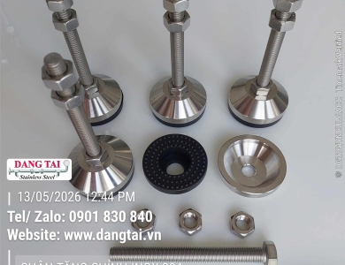 Chân Tăng Chỉnh Inox 304 Giá Rẻ – Đa Dạng Kích Thước, Hàng Có Sẵn