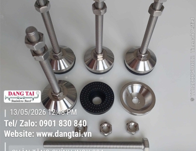Chân Tăng Chỉnh Inox 304 Giá Rẻ – Đa Dạng Kích Thước, Hàng Có Sẵn