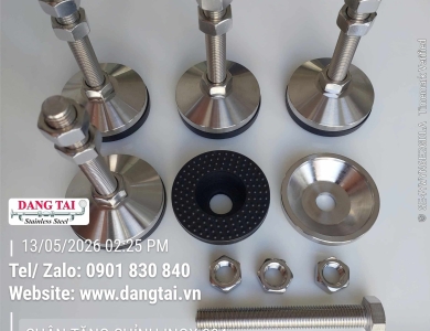 Chân Tăng Chỉnh Inox 304 Giá Rẻ – Đa Dạng Kích Thước, Hàng Có Sẵn