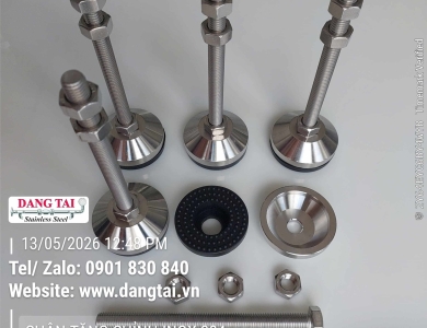 Chân Tăng Chỉnh Inox 304 Giá Rẻ – Đa Dạng Kích Thước, Hàng Có Sẵn