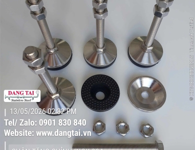 Chân Tăng Chỉnh Inox 304 Giá Rẻ – Đa Dạng Kích Thước, Hàng Có Sẵn