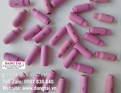 Sứ Hàn TIG (Chụp Sứ TIG) – Giá Rẻ, Đủ Size, Sẵn Kho