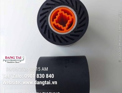 Con Lăn Cao Su Tự Bung 90x100mm Lõi Nhựa – Gắn Nhám Vòng, Đánh Bóng Kim Loại Hiệu Quả
