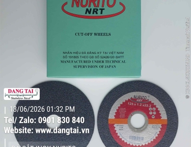 Đá Cắt Inox Nurito Chính Hãng – Cắt Nhanh, Độ Bền Cao