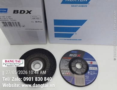 Đá Mài Norton BDX Chính Hãng – Mài Sắt, Thép, Kim Loại Bền Bỉ Giá Tốt