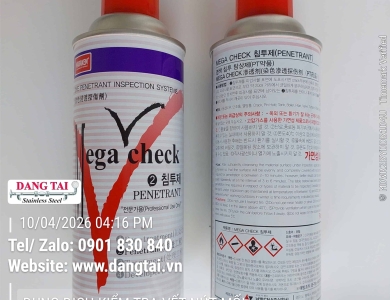 Dung dịch kiểm tra vết nứt mối hàn PT– Phát hiện nhanh & chính xác