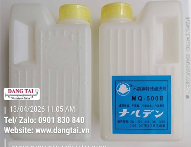 Dung Dịch Tẩy Mối Hàn Inox MQ 500B – Sạch Nhanh, Hiệu Quả Cao, Giá Tốt