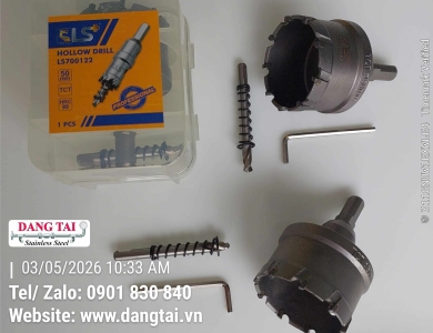 Mũi Khoét Hợp Kim LS+ – Khoan Lỗ Inox, Thép Chính Xác, Giá Tốt, Sẵn Kho