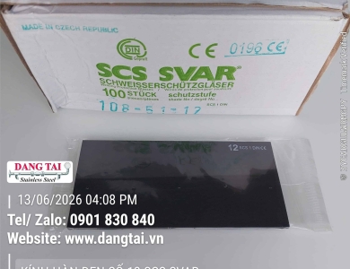 Kính Hàn Đen SCS – Chống Tia UV/IR, Bảo Vệ Mắt, Giá Rẻ