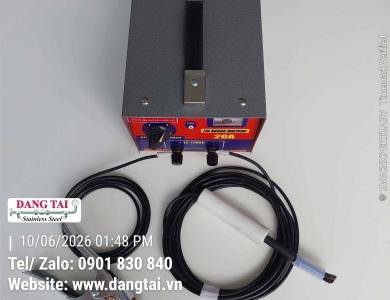 Máy Tẩy Mối Hàn Inox Điện Hóa 20A Chính Hãng – Tẩy Ố Vàng, Làm Sạch Mối Hàn Nhanh Chóng