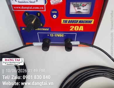 Máy Tẩy Mối Hàn Inox Điện Hóa 20A Chính Hãng – Tẩy Ố Vàng, Làm Sạch Mối Hàn Nhanh Chóng