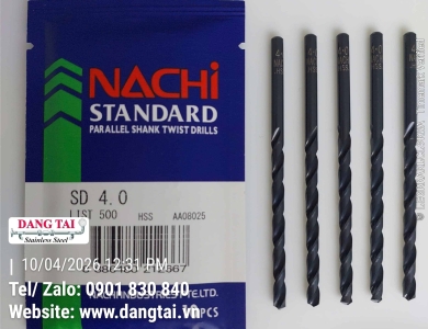 Mũi Khoan Nachi Chính Hãng Nhật Bản – Giá Tốt, Giao Hàng Nhanh