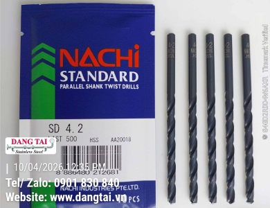Mũi Khoan Nachi Chính Hãng Nhật Bản – Giá Tốt, Giao Hàng Nhanh