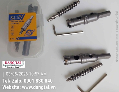 Mũi Khoét Hợp Kim LS+ – Khoan Lỗ Inox, Thép Chính Xác, Giá Tốt, Sẵn Kho