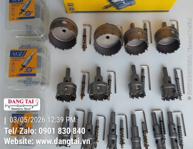 Mũi Khoét Hợp Kim LS+ – Khoan Lỗ Inox, Thép Chính Xác, Giá Tốt, Sẵn Kho