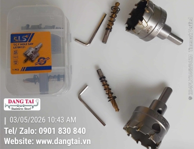 Mũi Khoét Hợp Kim LS+ – Khoan Lỗ Inox, Thép Chính Xác, Giá Tốt, Sẵn Kho