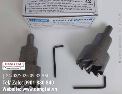 Mũi Khoét Hợp Kim Thắng Lợi Chính Hãng – Độ Bền Cao, Giá Tốt
