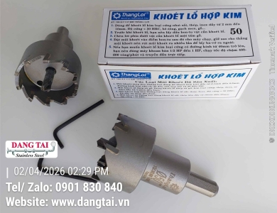 Mũi Khoét Hợp Kim Thắng Lợi Chính Hãng – Độ Bền Cao, Giá Tốt