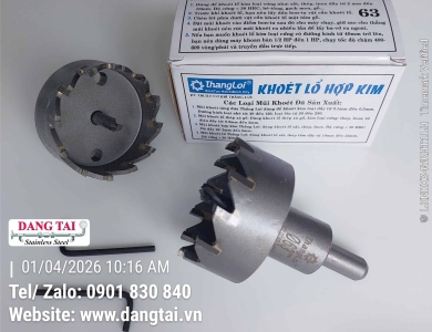 Mũi Khoét Hợp Kim Thắng Lợi Chính Hãng – Độ Bền Cao, Giá Tốt