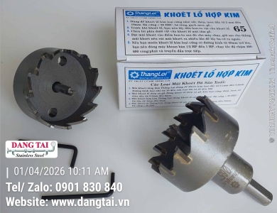 Mũi Khoét Hợp Kim Thắng Lợi Chính Hãng – Độ Bền Cao, Giá Tốt