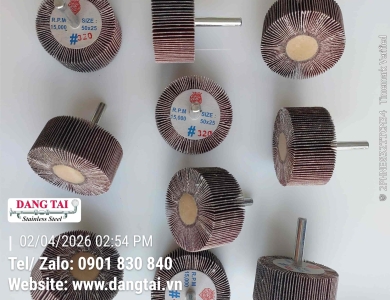 Nhám Chuôi Đánh Bóng Inox, Kim Loại – Bền Cao, Hiệu Suất Tốt, Giá Tốt