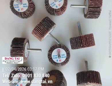 Nhám Chuôi Đánh Bóng Inox, Kim Loại – Bền Cao, Hiệu Suất Tốt, Giá Tốt