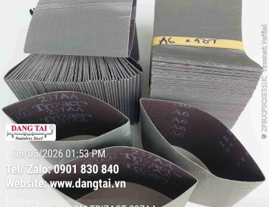 Nhám Vòng 3M Trizact 237AA – Đánh Bóng Inox Siêu Mịn, Bền Cao