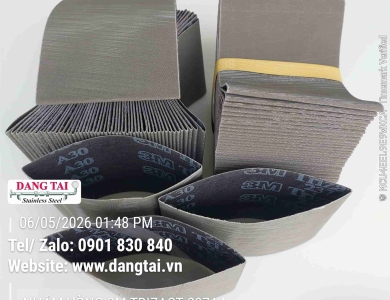 Nhám Vòng 3M Trizact 237AA – Đánh Bóng Inox Siêu Mịn, Bền Cao