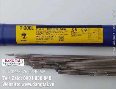 Que Hàn TIG Inox Kiswel 308L Chính Hãng – Hàn Đẹp, Bền, Giá Tốt