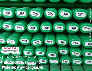 Que Hàn TIG Sắt Kiswel T50G Chính Hãng – Hàn Thép Bền, Mối Đẹp, Giá Tốt