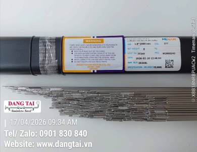 Que Hàn TIG Inox Menam 308L Chính Hãng – Hàn Đẹp, Bền, Giá Tốt