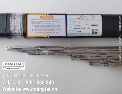 Que Hàn TIG Inox Menam 316L Chính Hãng – Chống Ăn Mòn, Bền, Giá Tốt