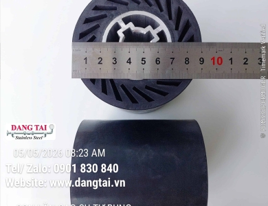 Con Lăn Cao Su Tự Bung 90x100mm – Đánh Bóng Inox, Kim Loại Giá Tốt