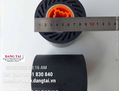 Con Lăn Cao Su Tự Bung 90x100mm Lõi Nhựa – Gắn Nhám Vòng, Đánh Bóng Kim Loại Hiệu Quả