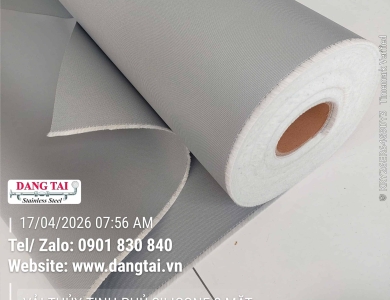 Vải Thủy Tinh Phủ Silicone 2 Mặt Chịu Nhiệt Cao – Chống Cháy, Giá Tốt, Giao Nhanh