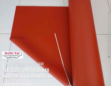 Vải Thủy Tinh Phủ Silicone 2 Mặt Chịu Nhiệt Cao – Chống Cháy, Giá Tốt, Giao Nhanh