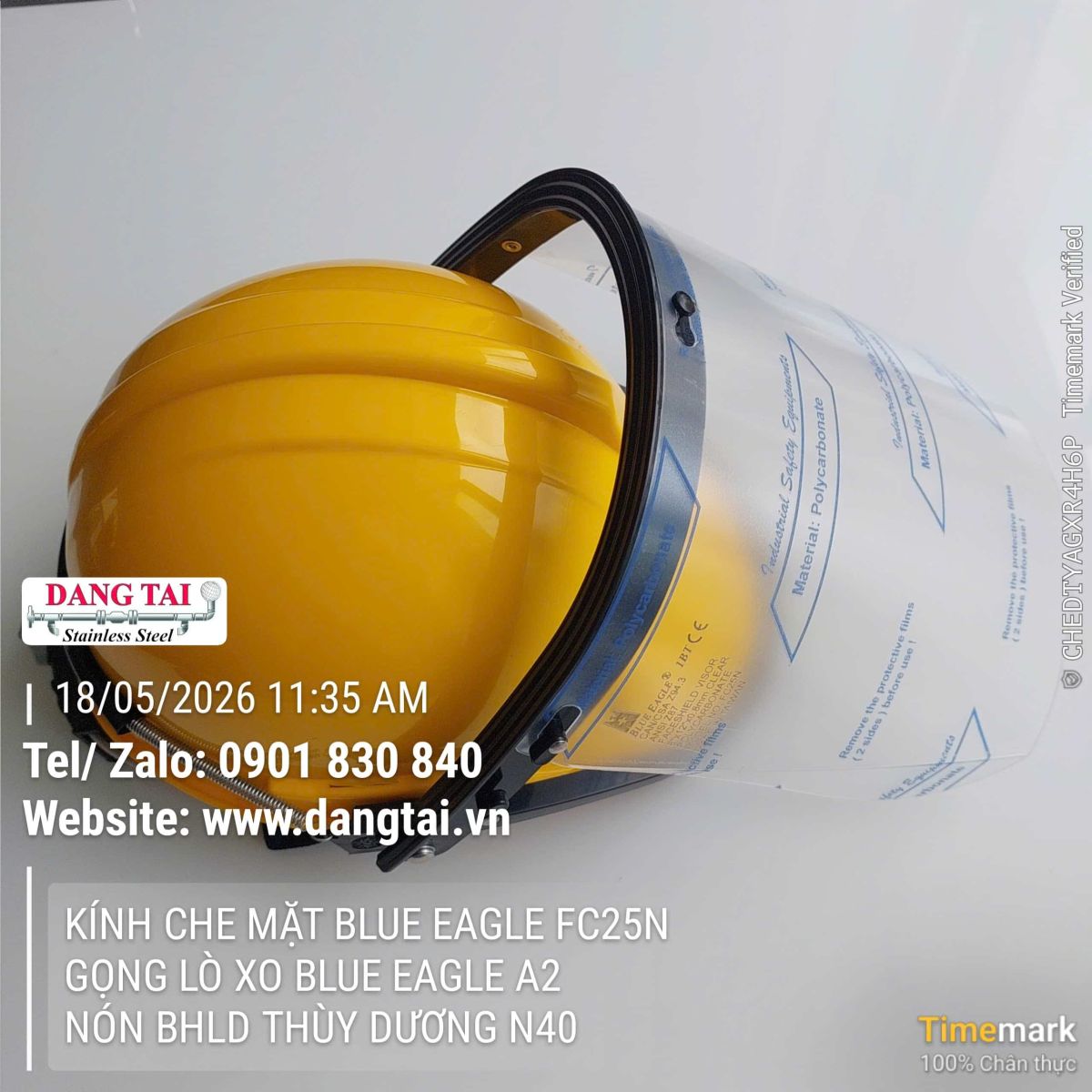 Kính Bảo Hộ FC25N Chống Bụi Chống Hóa Chất Nhẹ Giá Rẻ