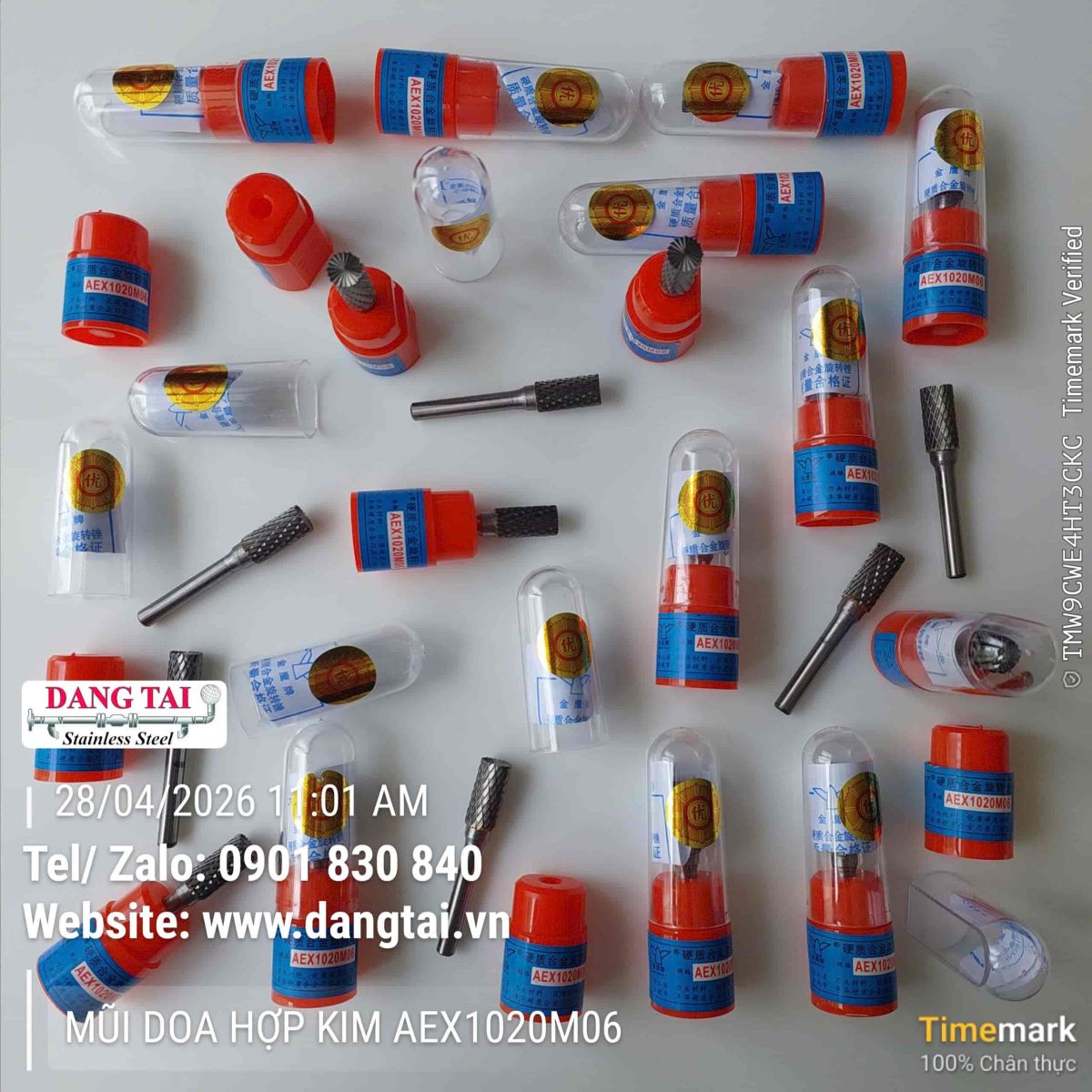 mũi doa AEX dùng cho thép, inox, nhôm