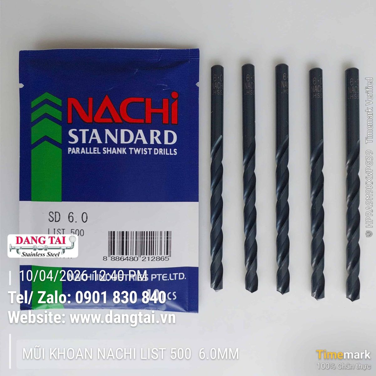 Mũi khoan Nachi giá tốt giao hàng nhanh toàn quốc