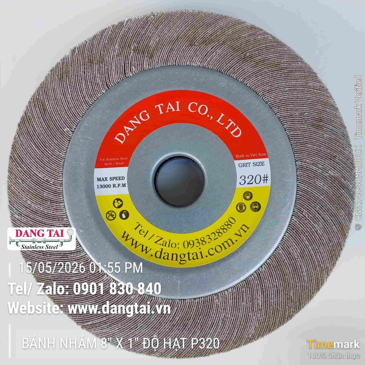 Bánh nhám mini đánh bóng inox giá rẻ hàng chính hãng