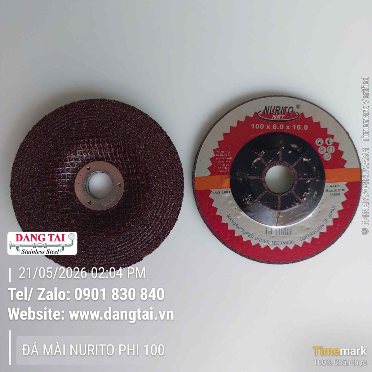 Đá mài NRT 100mm giá rẻ chính hãng giao hàng toàn quốc