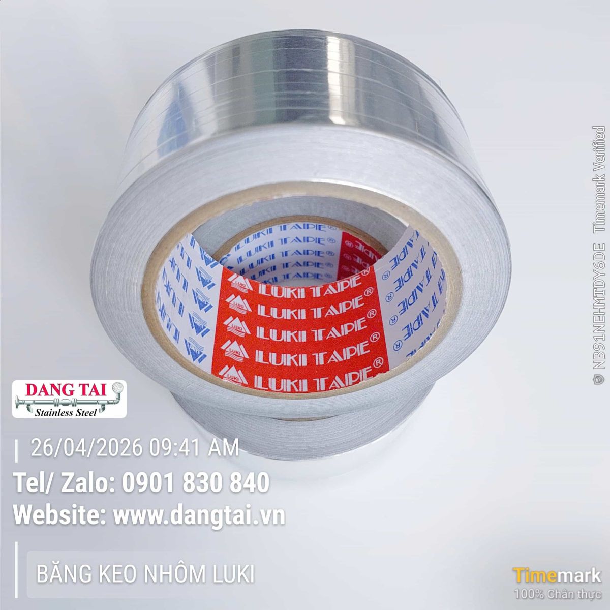 băng keo nhôm chịu nhiệt cách nhiệt tốt