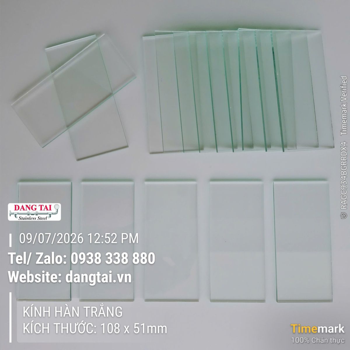Kính hàn trắng bảo vệ mắt khi hàn cắt kim loại