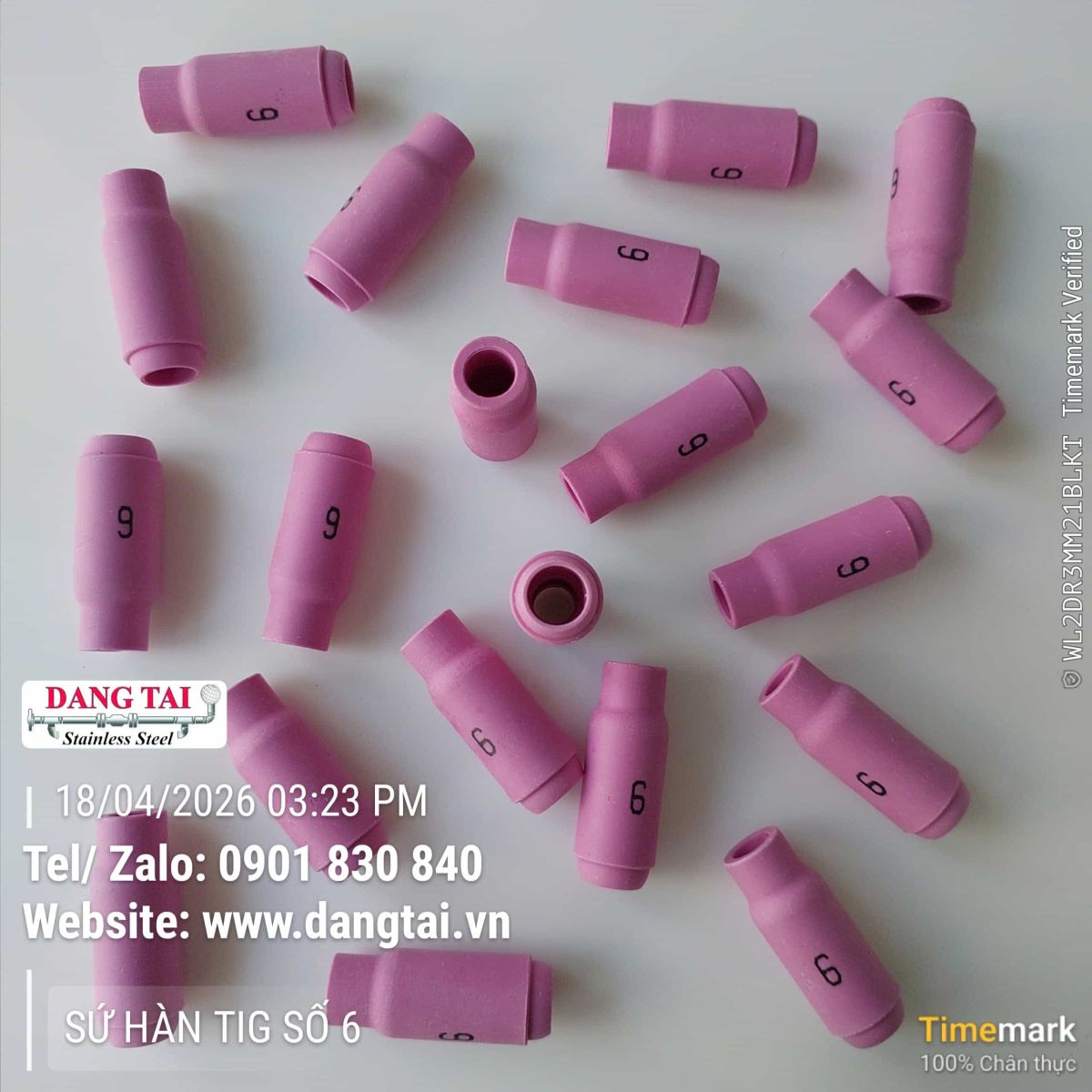 Sứ hàn tig số 6