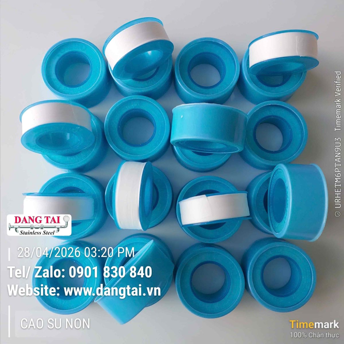 cao su non PTFE quấn ren ống nước chống rò rỉ