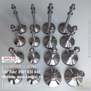 Chân Tăng Chỉnh Inox 304 Giá Rẻ – Đa Dạng Kích Thước, Hàng Có Sẵn