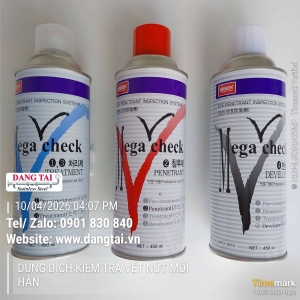 Dung dịch kiểm tra vết nứt mối hàn PT– Phát hiện nhanh & chính xác