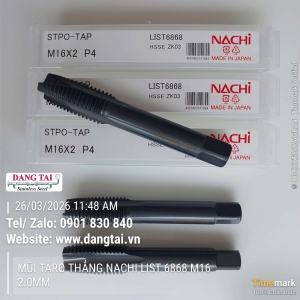 Mũi Taro Thẳng Nachi List 6868 Chính Hãng Nhật Bản – Đầy Đủ Size, Giá Tốt