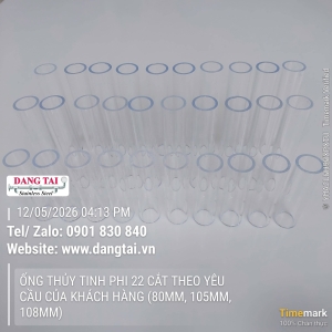Ống Thủy Tinh Chịu Nhiệt – Trong Suốt, Bền Bỉ, Giá Tốt